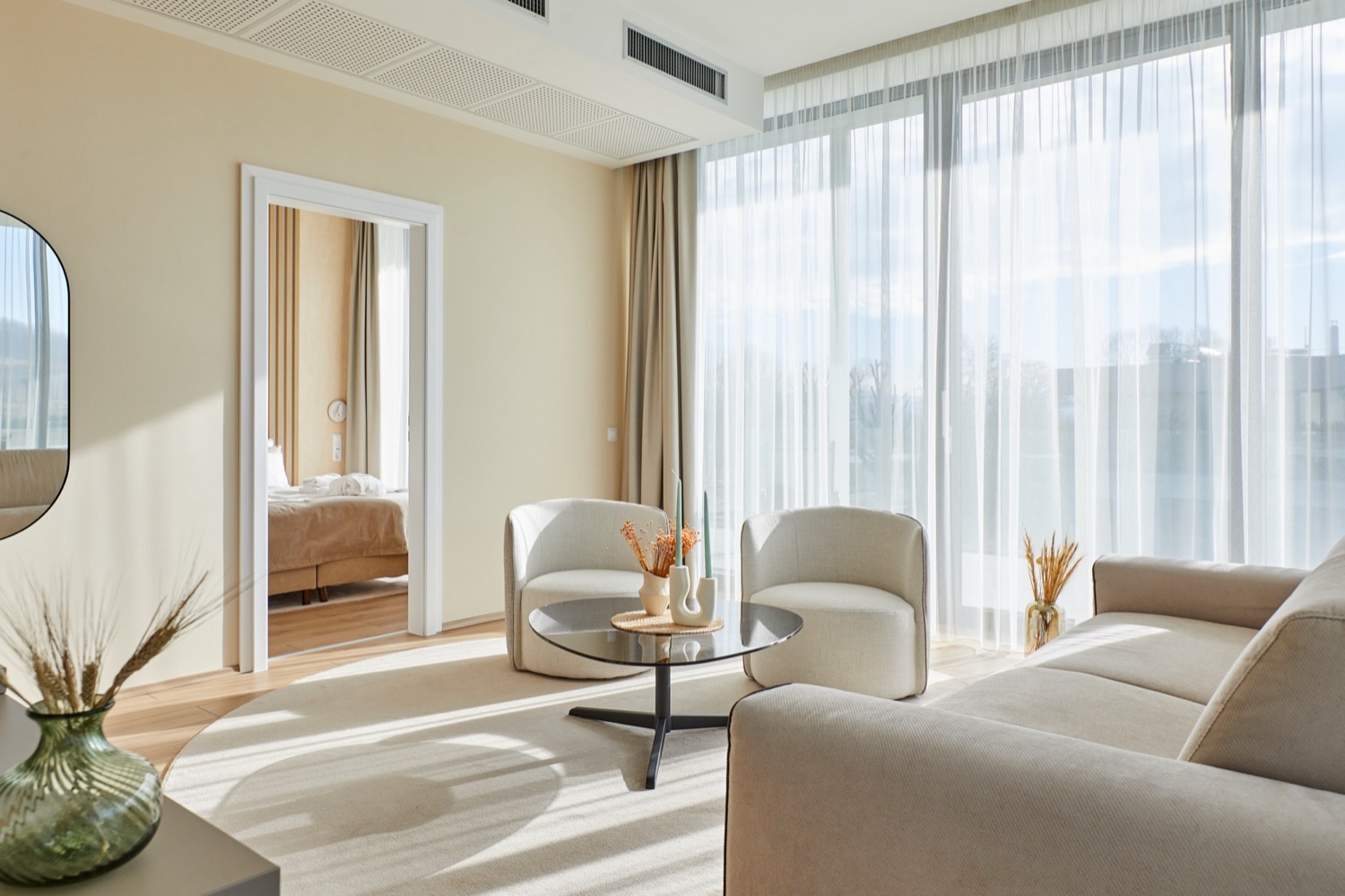 Family Boutique Suite - nappali és háló